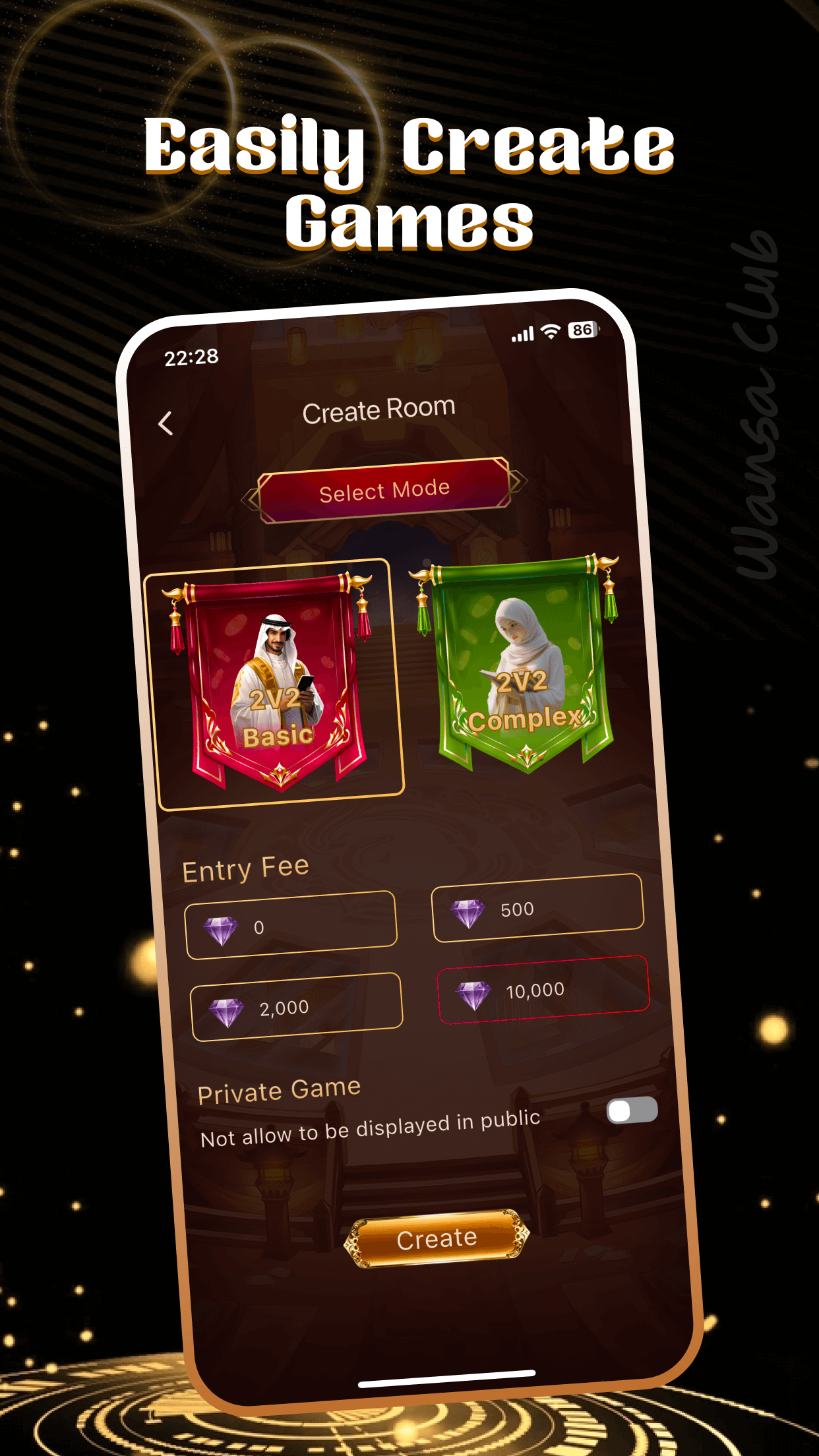 Wansa Club App Screenshot 3